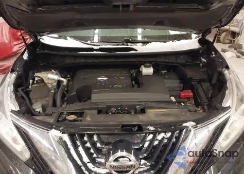 2015 Nissan Murano Sv z USA, uszkodzony, nr VIN 5N1AZ2MH7FN244497